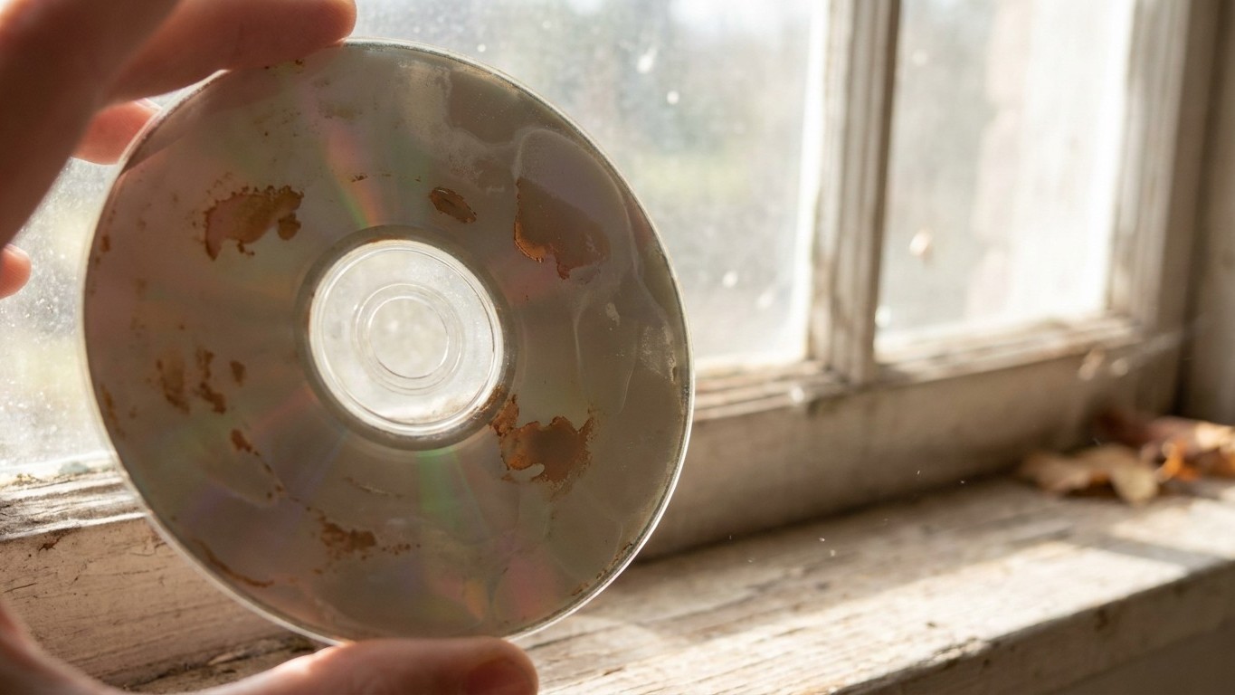 Mon père ne remet plus jamais un DVD-R gravé en 2003 dans son lecteur : ce qu'il fait à la place avant que le colorant ne ...