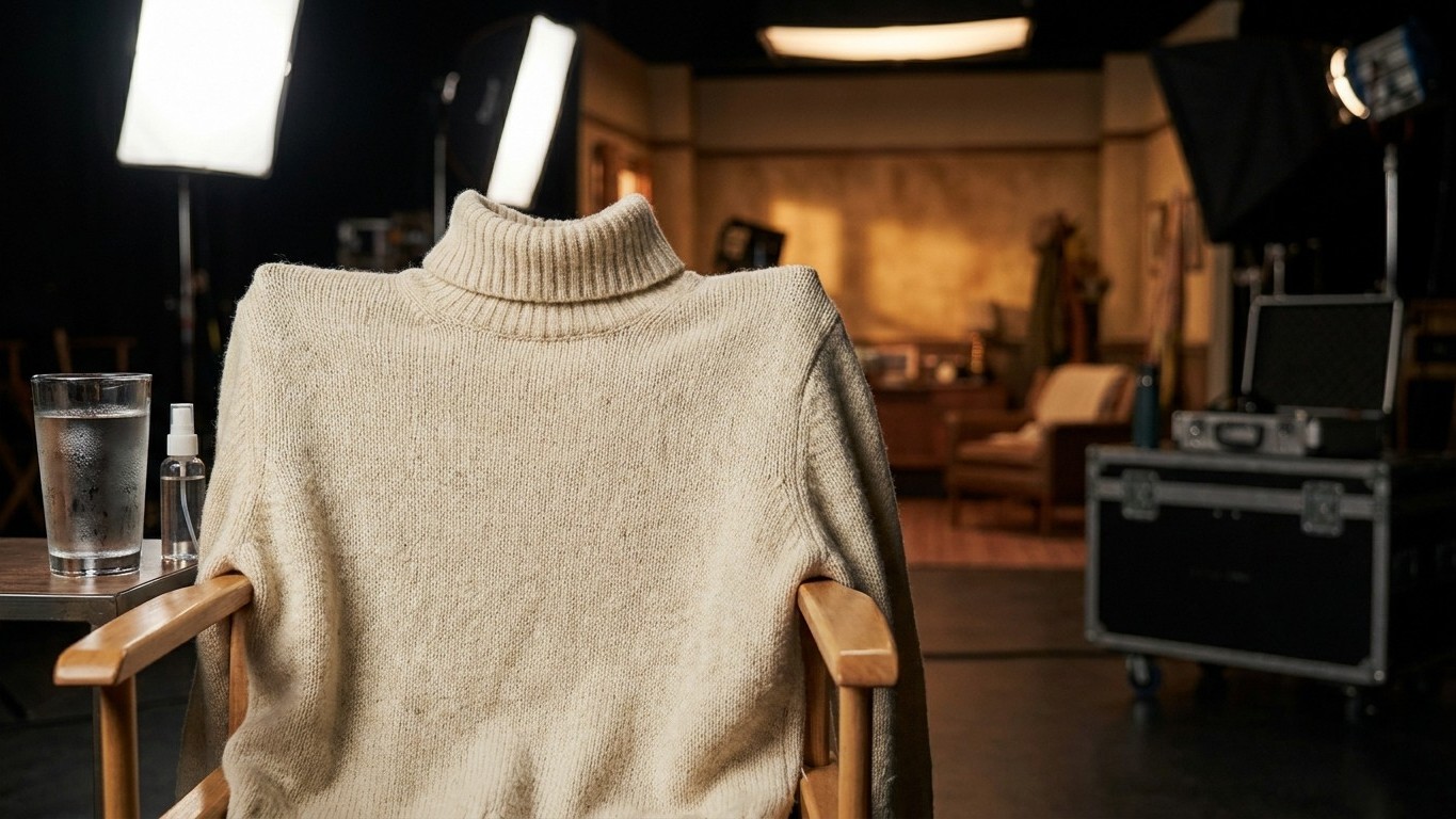 Si les comédiens d'Ici tout commence semblent luisants sous leurs pulls de rentrée, ce n'est pas la lumière du plateau : c...